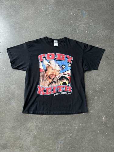 2003 Toby Keith Rap Tee Tour Shirt