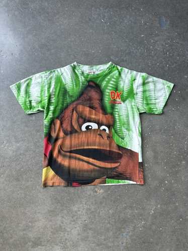 Donkey Kong Aop Super Nintendo Promo Tee