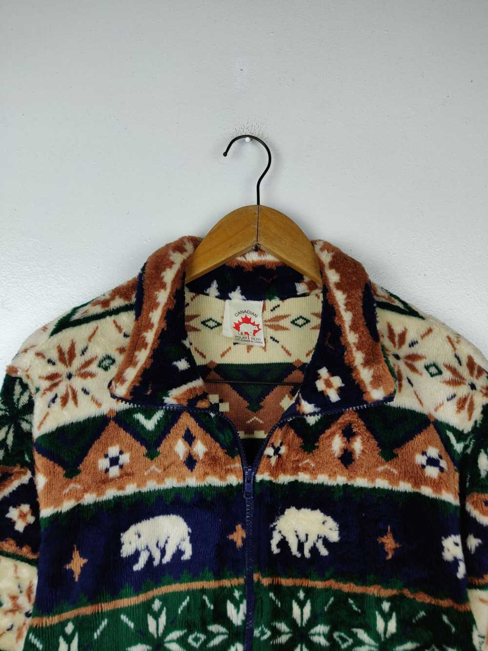 Canadian Sweater × Made In Canada × Navajo Vintag… - image 2