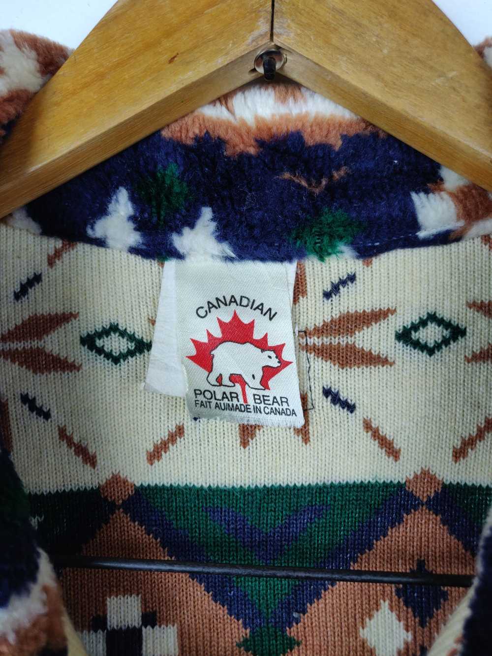 Canadian Sweater × Made In Canada × Navajo Vintag… - image 8