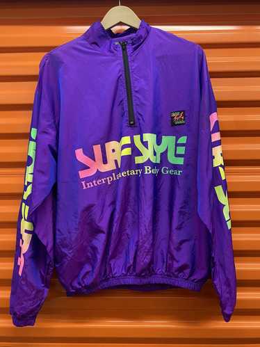 Surf Style × Vintage 90s surf style vibrant windbr