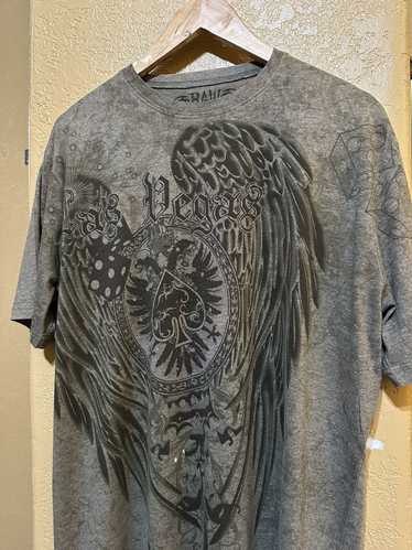 Affliction × Streetwear × Tapout Y2K RAW 7 Wings … - image 1