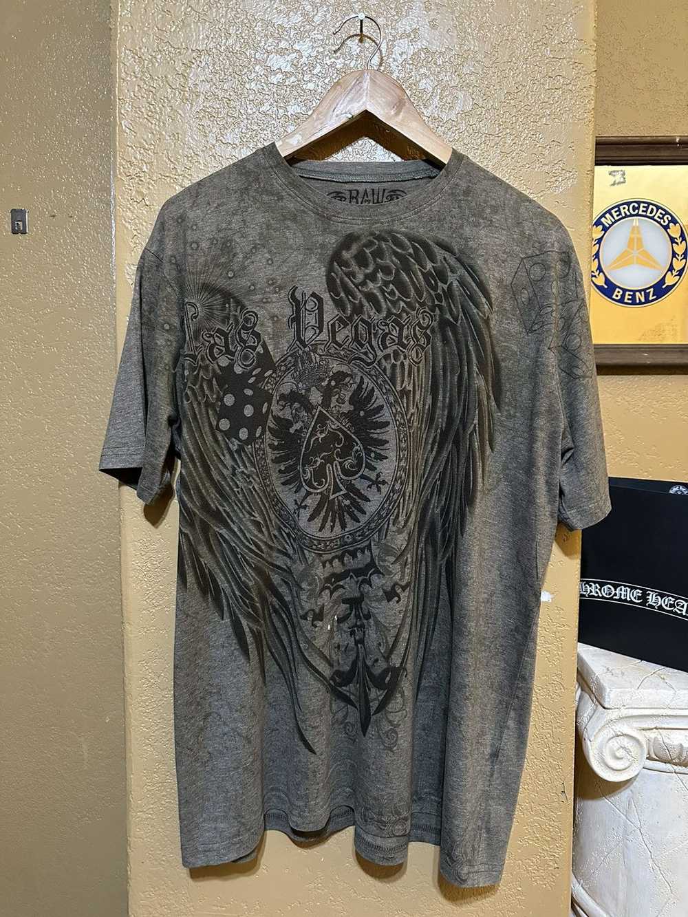 Affliction × Streetwear × Tapout Y2K RAW 7 Wings … - image 2