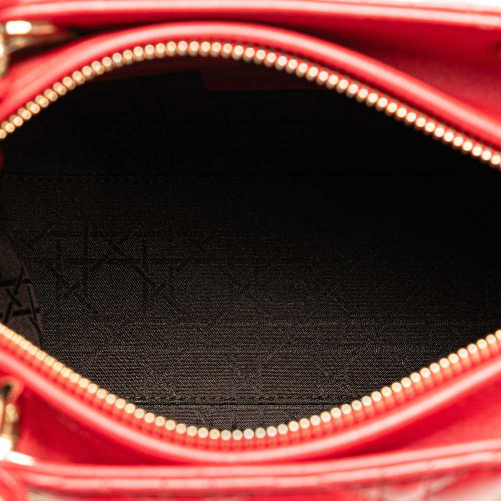 Product Details Dior Red Medium Lambskin Cannage … - image 5