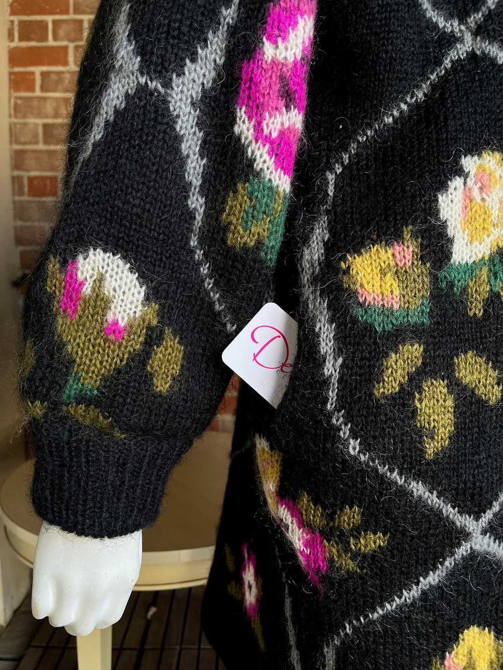 1980s Mohair Cardigan - image 7