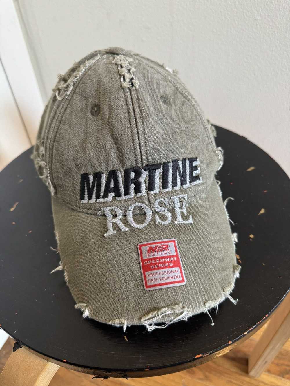 Martine Rose Martine Rose Distressed Hat - image 2