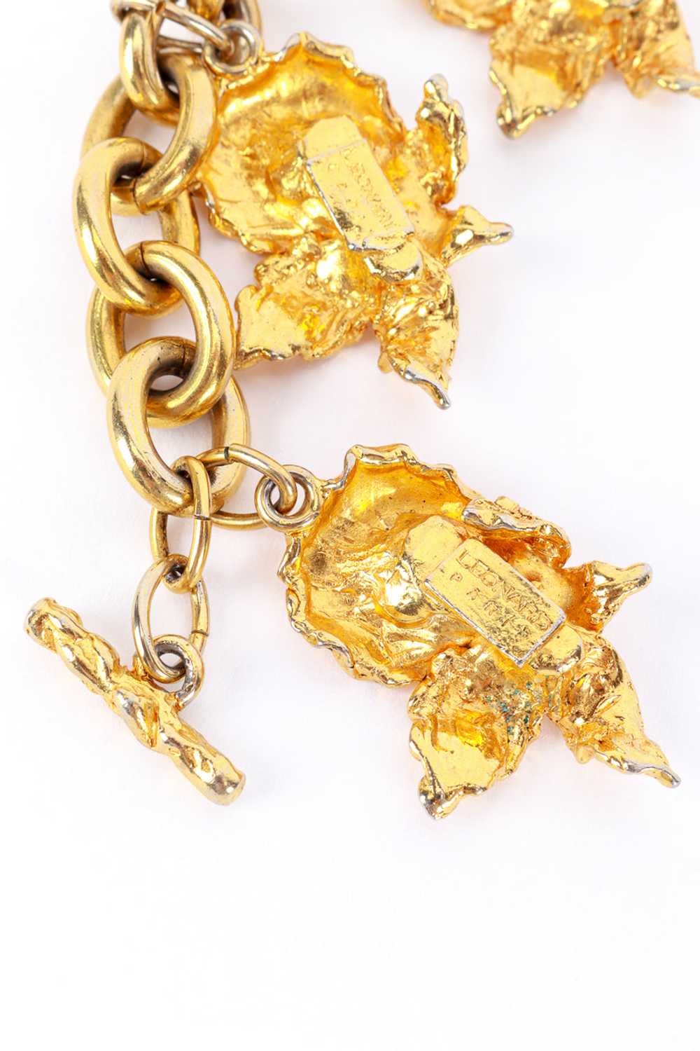 LEONARD Golden Orchid Bracelet - image 7