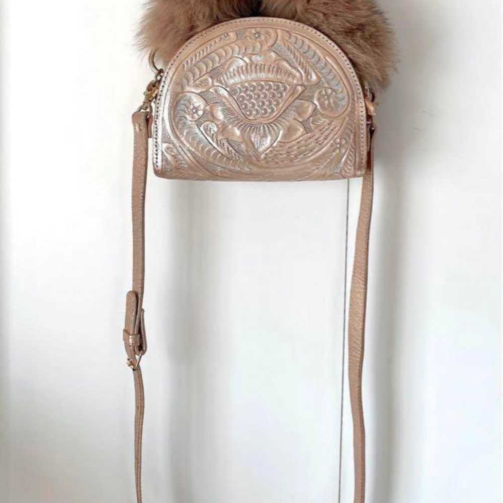 Grace Continental/Carving Tribes 2way Fur Bag. - image 3