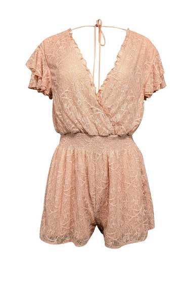 Tularosa - Blush Pink Lace Romper Sz XXS