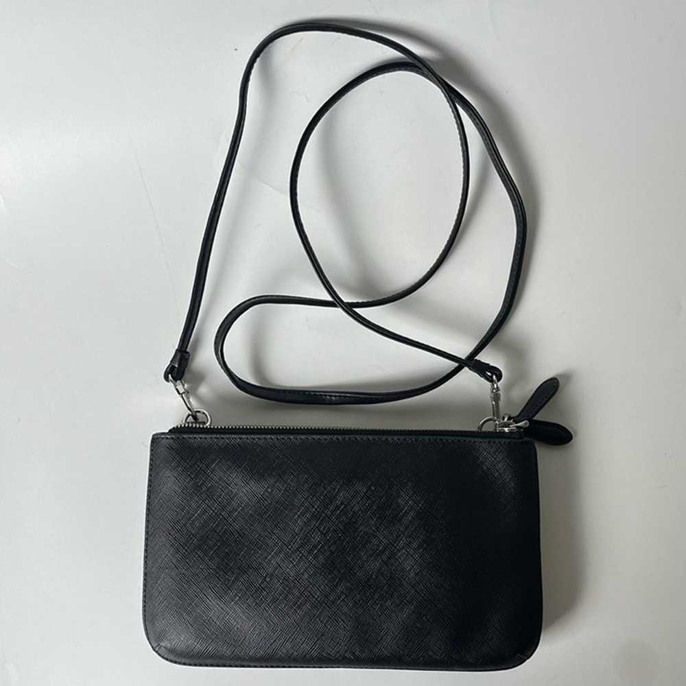 Tumi Crossbody Bag Black Saffiano Leather Removab… - image 4