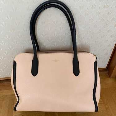 Kate Spade pink leather tote bag. - image 1