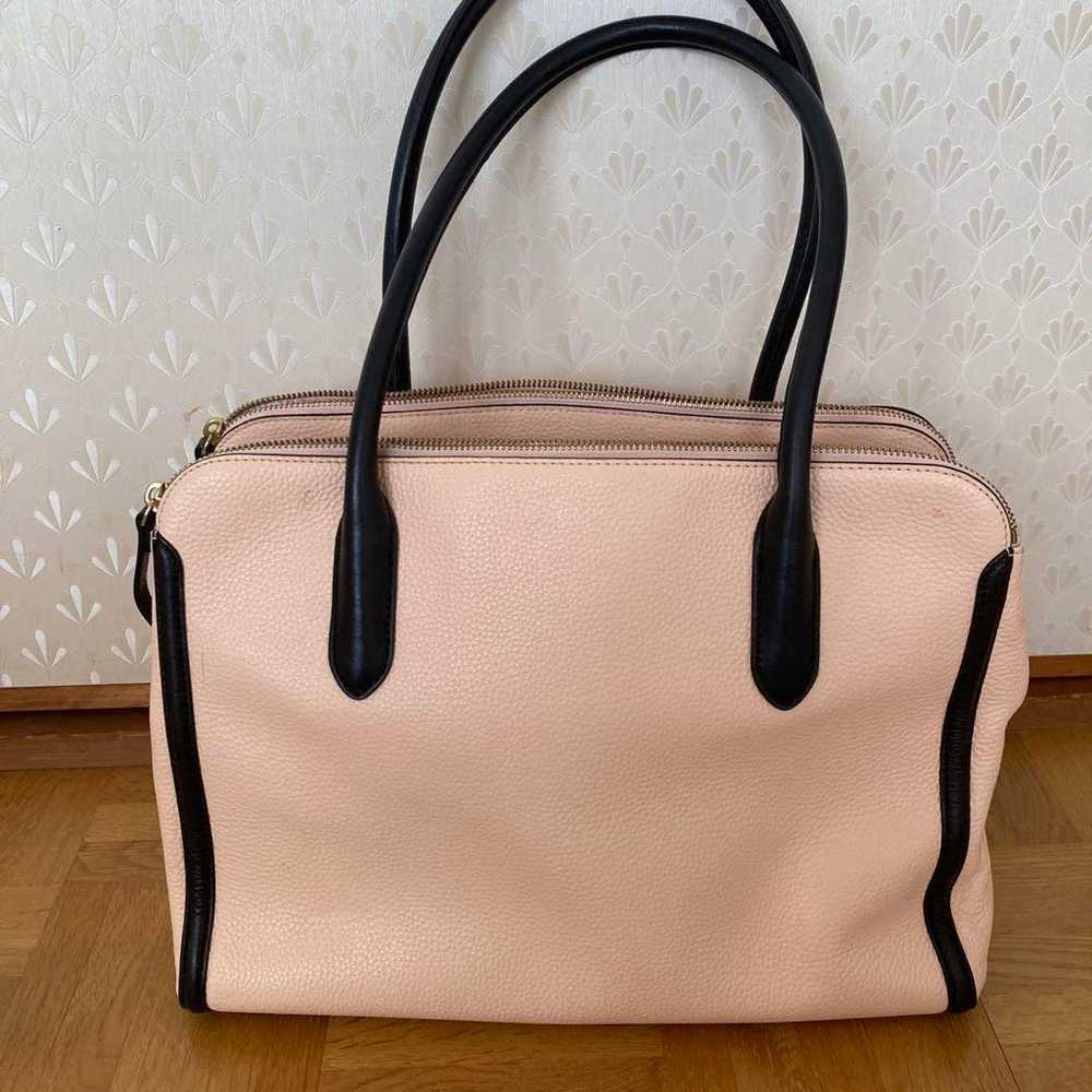 Kate Spade pink leather tote bag. - image 2