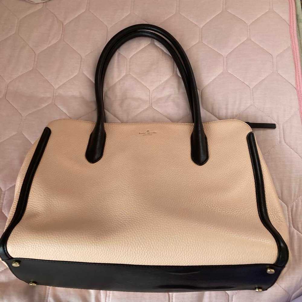 Kate Spade pink leather tote bag. - image 3