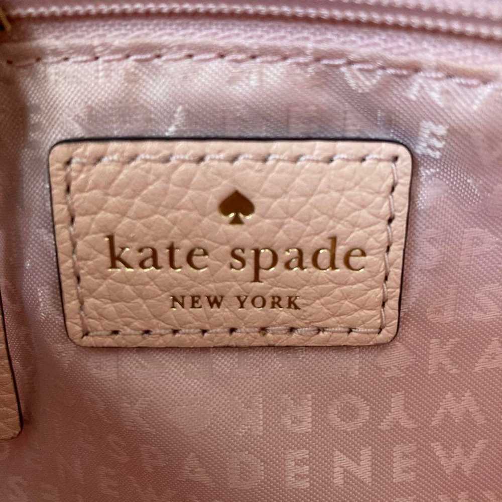 Kate Spade pink leather tote bag. - image 6