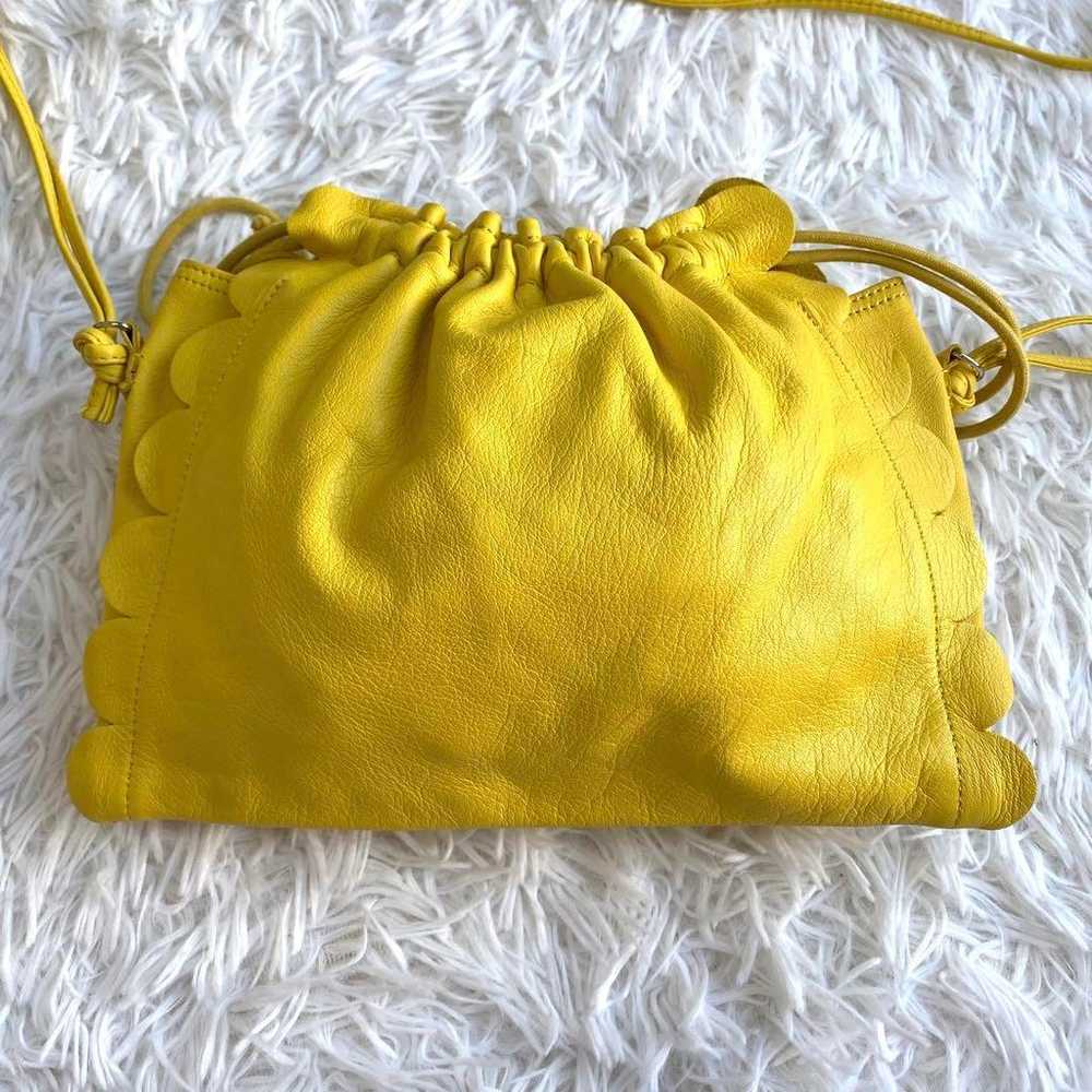 LUDLOW Ludlow shoulder bag drawstring leather sca… - image 5