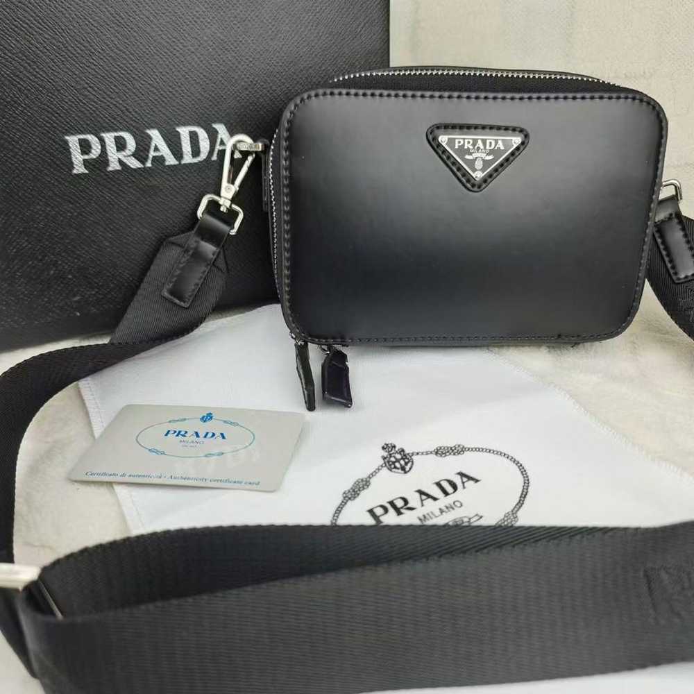 High-quality PRADA Brick Brushed Leather Bag - image 1