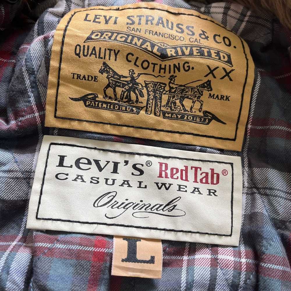 Levi's × Vintage Levi's Denim Corduroy Trucker Ja… - image 5