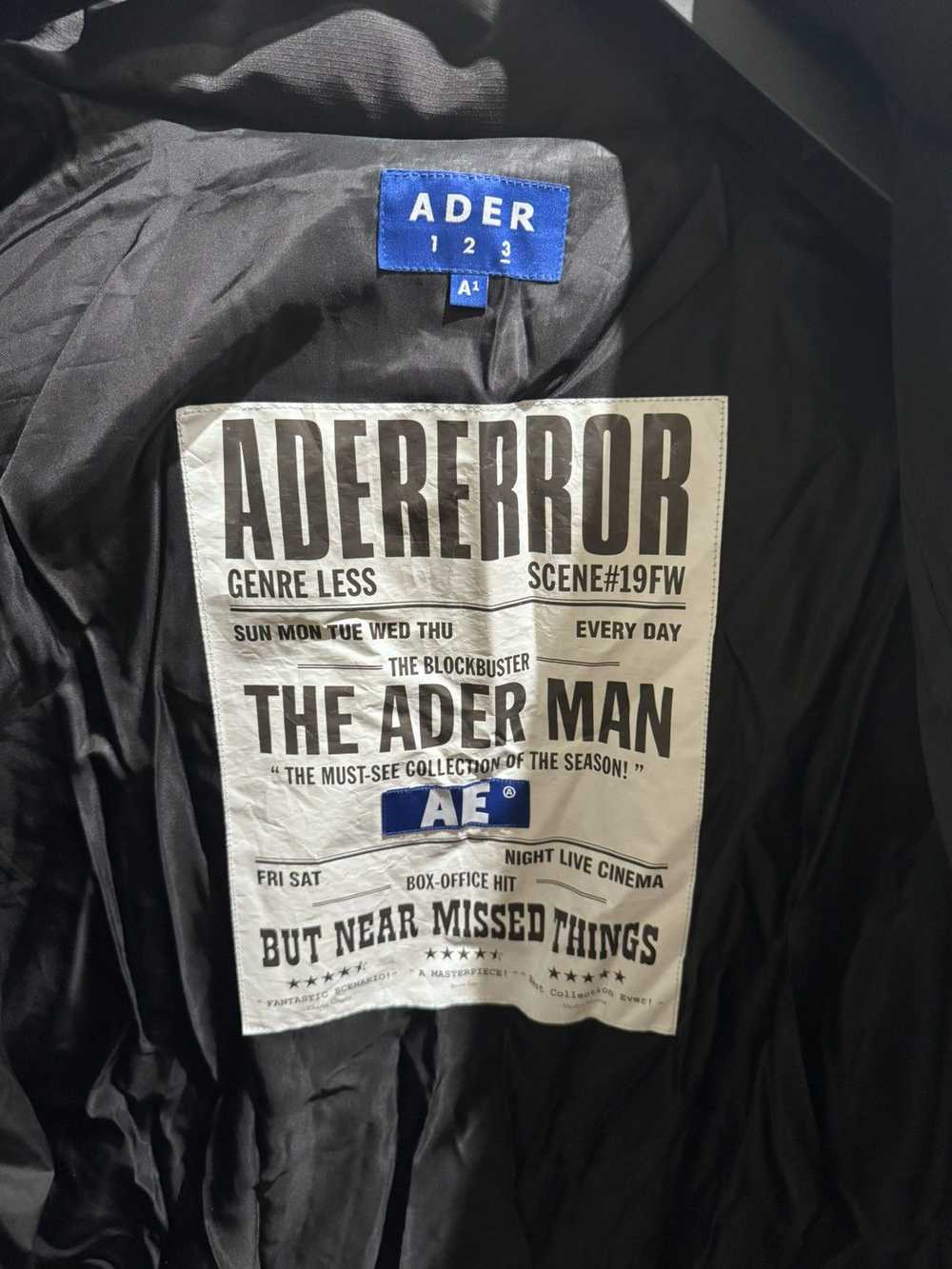Ader Error Black Down Dup Puffer Jacket - image 2