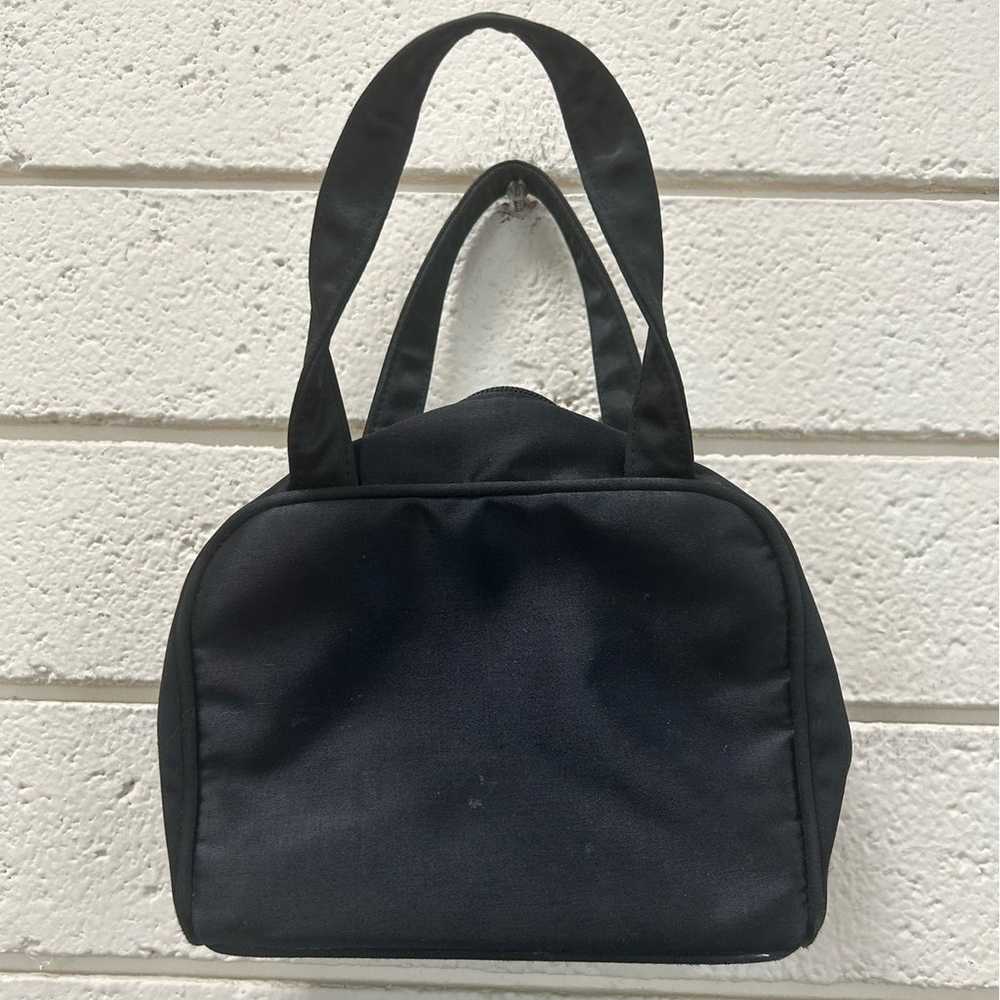 Kate Spade Vintage Black Nylon Mini Tote Bag - image 2