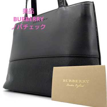 【Excellent Condition】 BURBERRY Handbag Nova Check