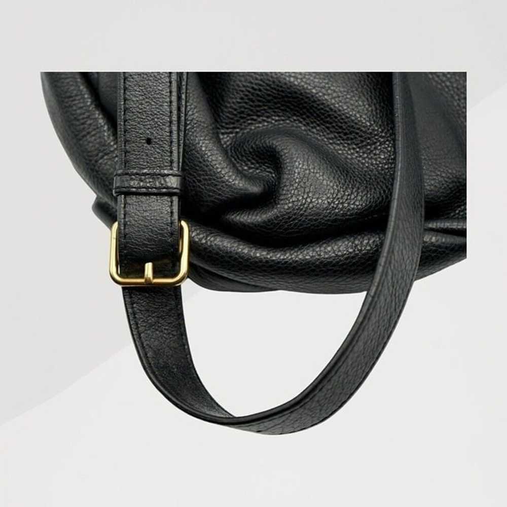 Vtg 90s Marc Jacobs Black Leather Crossbody Purse… - image 8