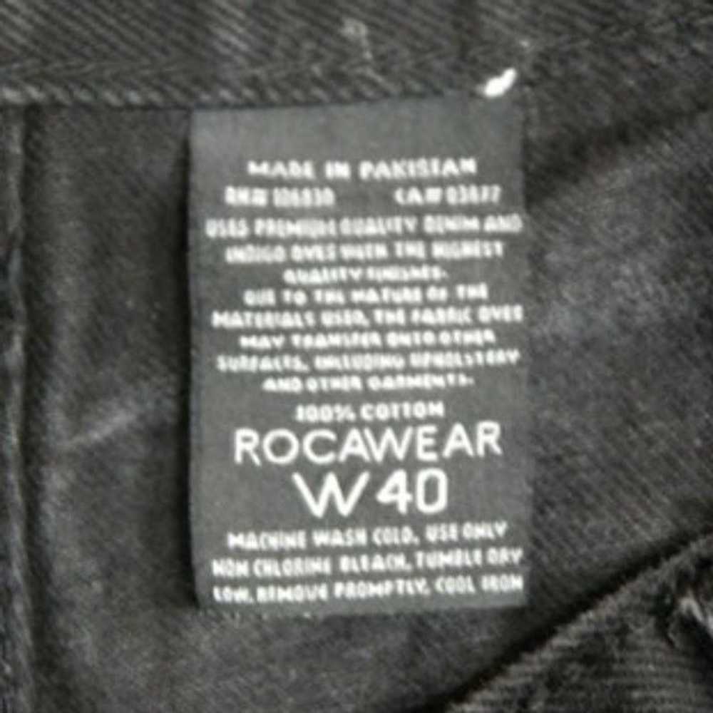 Rocawear Vintage Rocawear Mens Size 40 Baggy Acid… - image 7