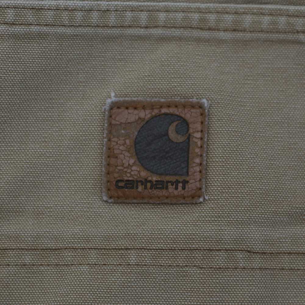 Mens Carhartt B25 BRN Carpenter Work Shorts - image 3