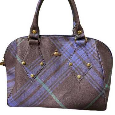 Vivienne Westwood Check Pattern Handbag