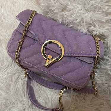 Sandro YZA pastel purple purse • adjustable crossb