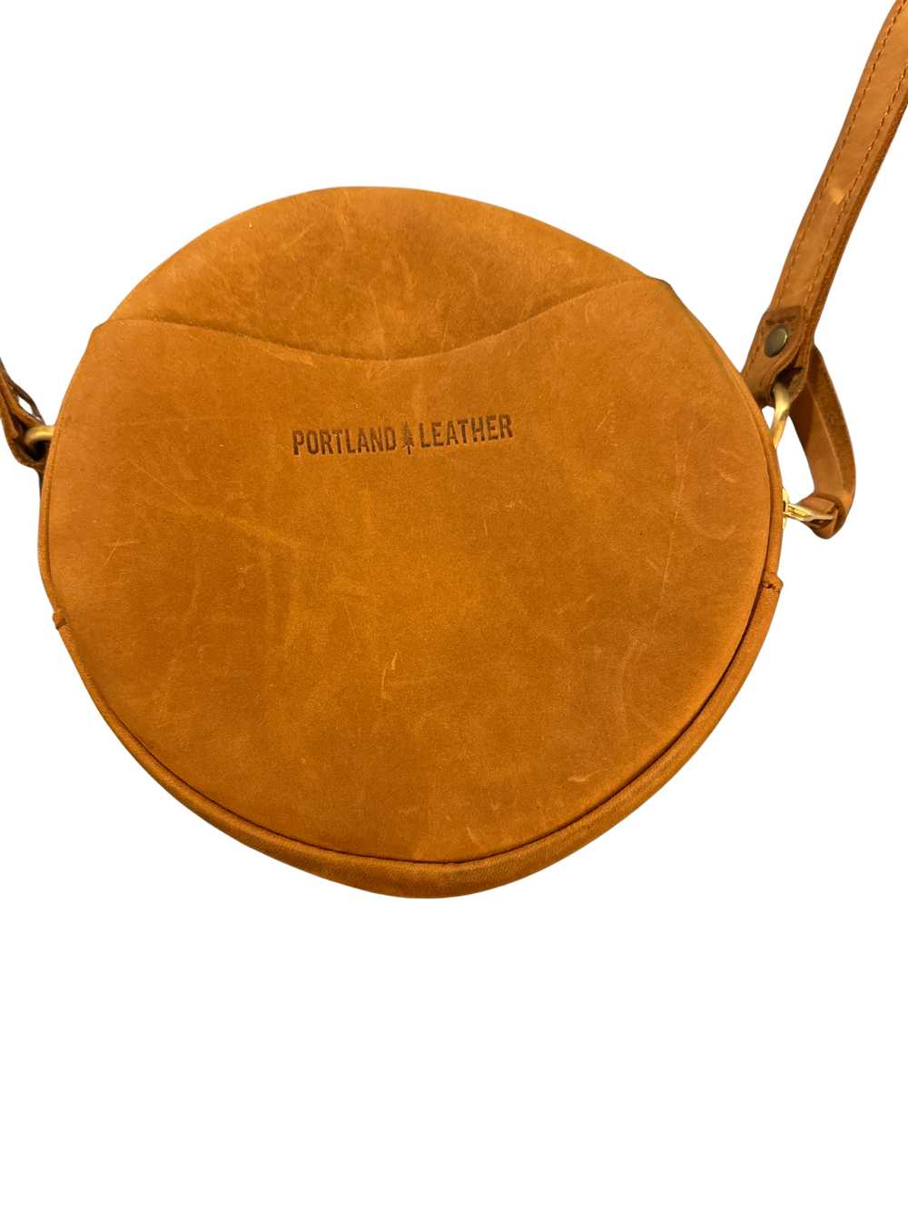 Portland Leather Circle Crossbody - image 3