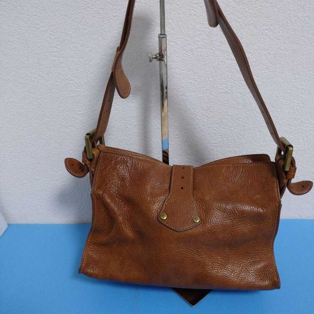 Mulberry Leather Off-Shoulder Bag - image 2