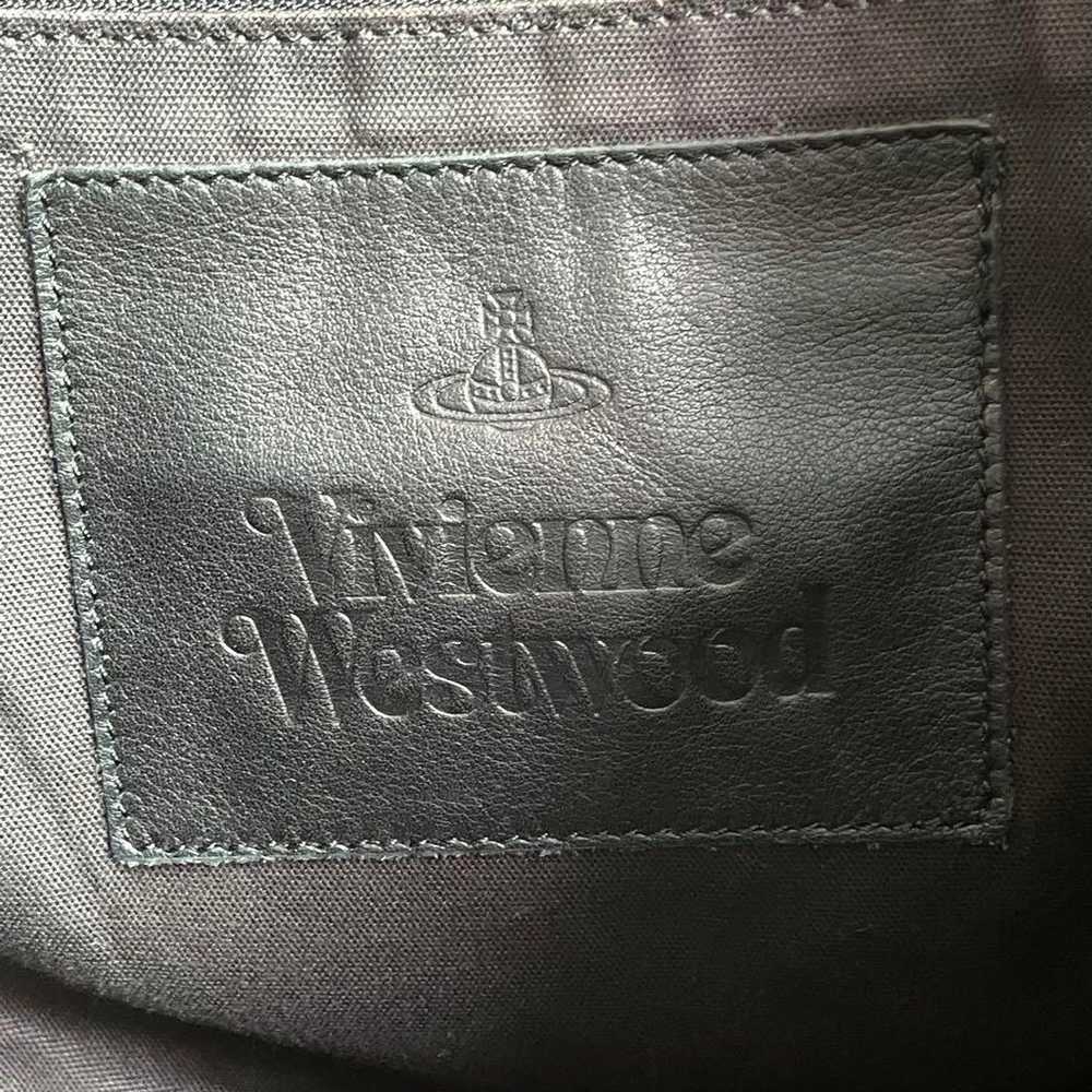 Vivienne Westwood tote bag embossed in black with… - image 11