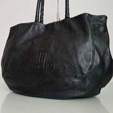 Vivienne Westwood tote bag embossed in black with… - image 1