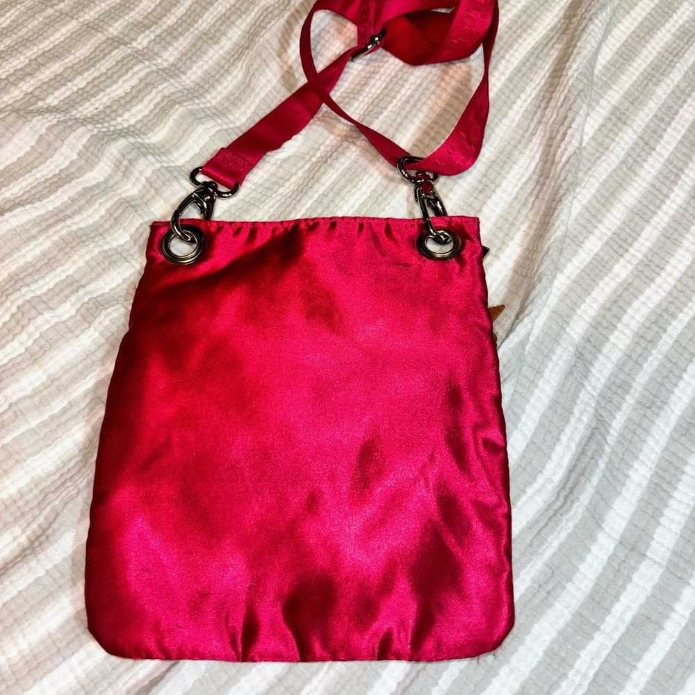 RARE Victoria's Secret LOVE PINK Satin Crossbody … - image 3