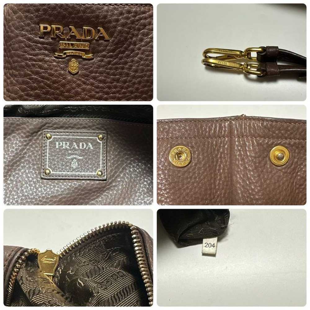 d38 [Excellent Condition] Prada VITELLO Leather B… - image 10