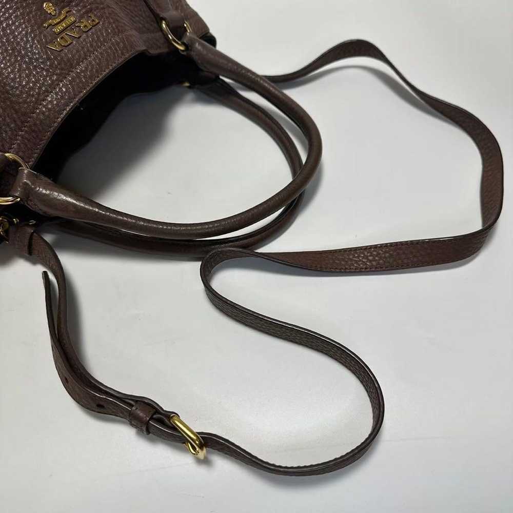 d38 [Excellent Condition] Prada VITELLO Leather B… - image 8