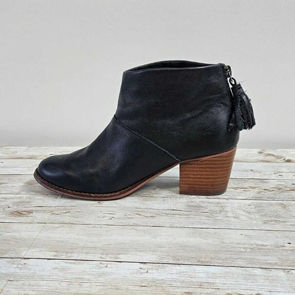 Toms Womens Size 7 Carpe Diem Leather Boots Black… - image 8