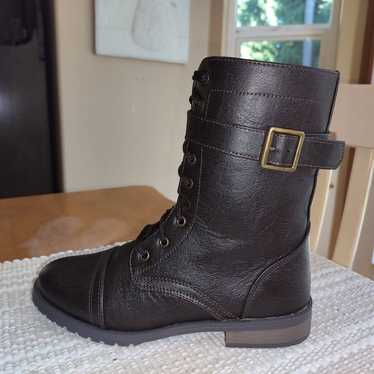 NEW Seychelles Lug Sole Combat Boots - image 1