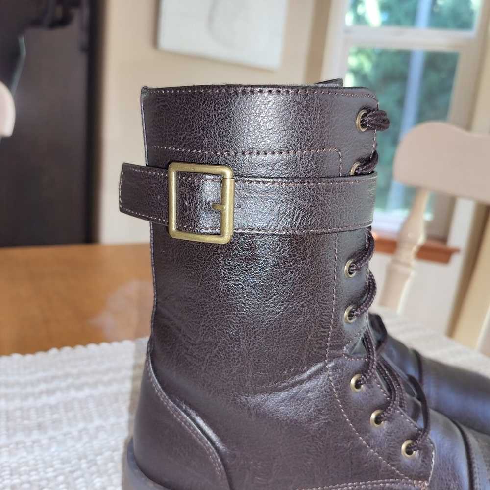 NEW Seychelles Lug Sole Combat Boots - image 3