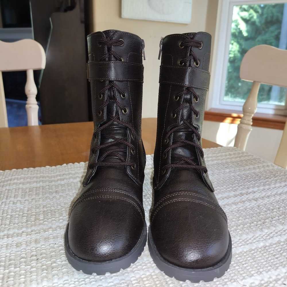 NEW Seychelles Lug Sole Combat Boots - image 5