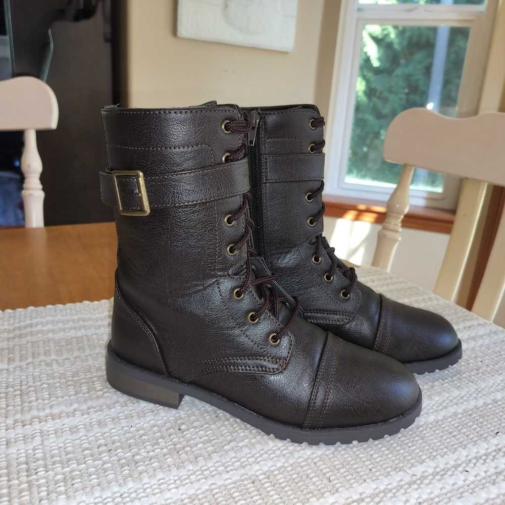 NEW Seychelles Lug Sole Combat Boots - image 9