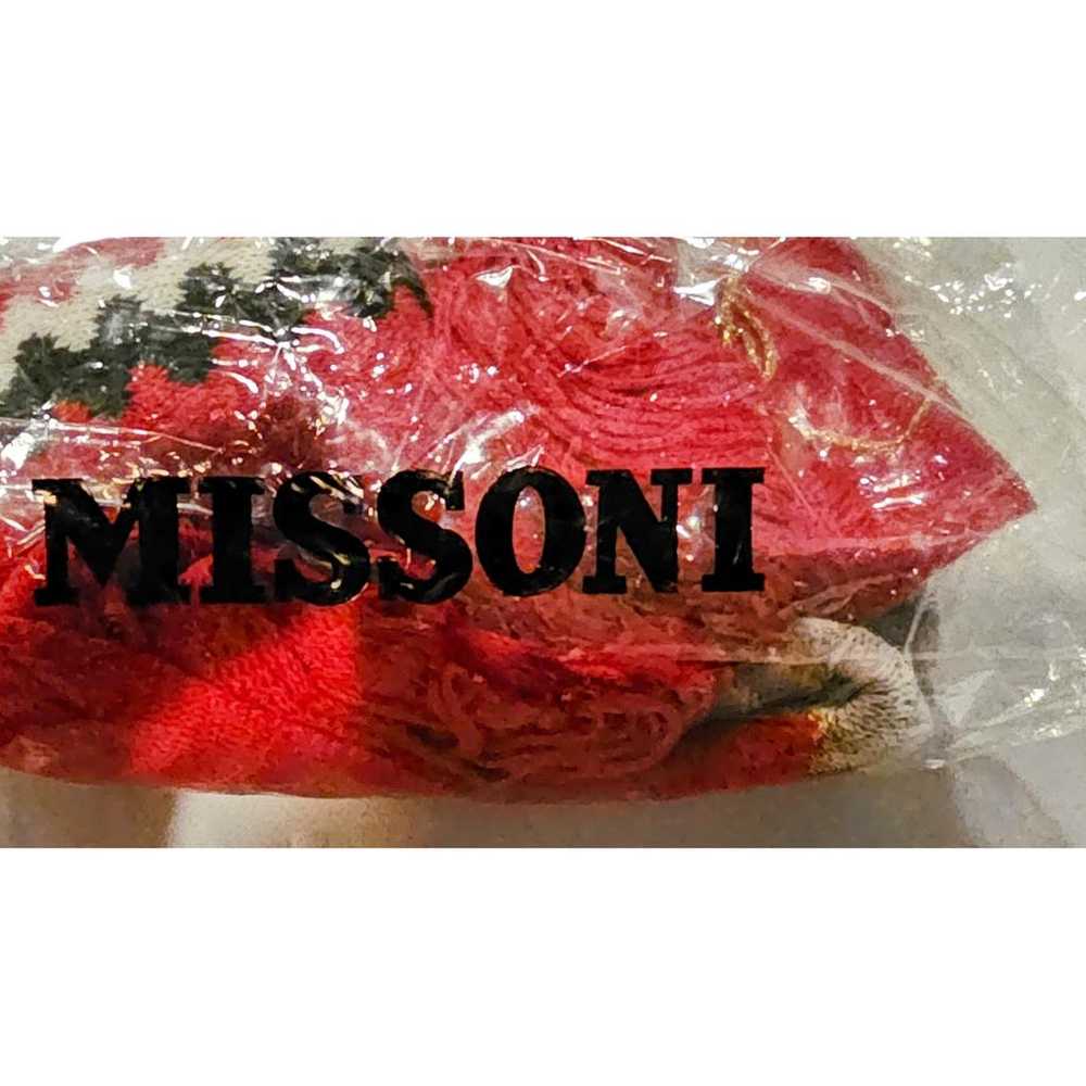 Missoni Wool scarf - image 10