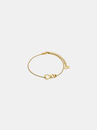 Christian Dior 2020s Gold Logo Bracelet