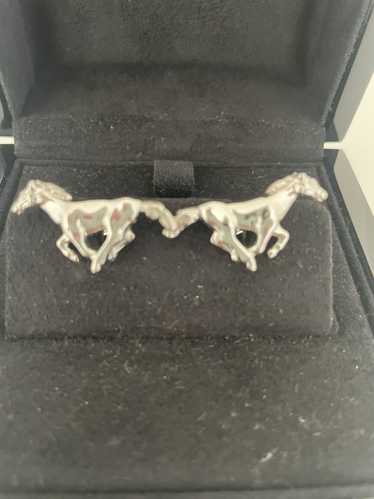 Alfred Dunhill Horse Cufflinks - image 1