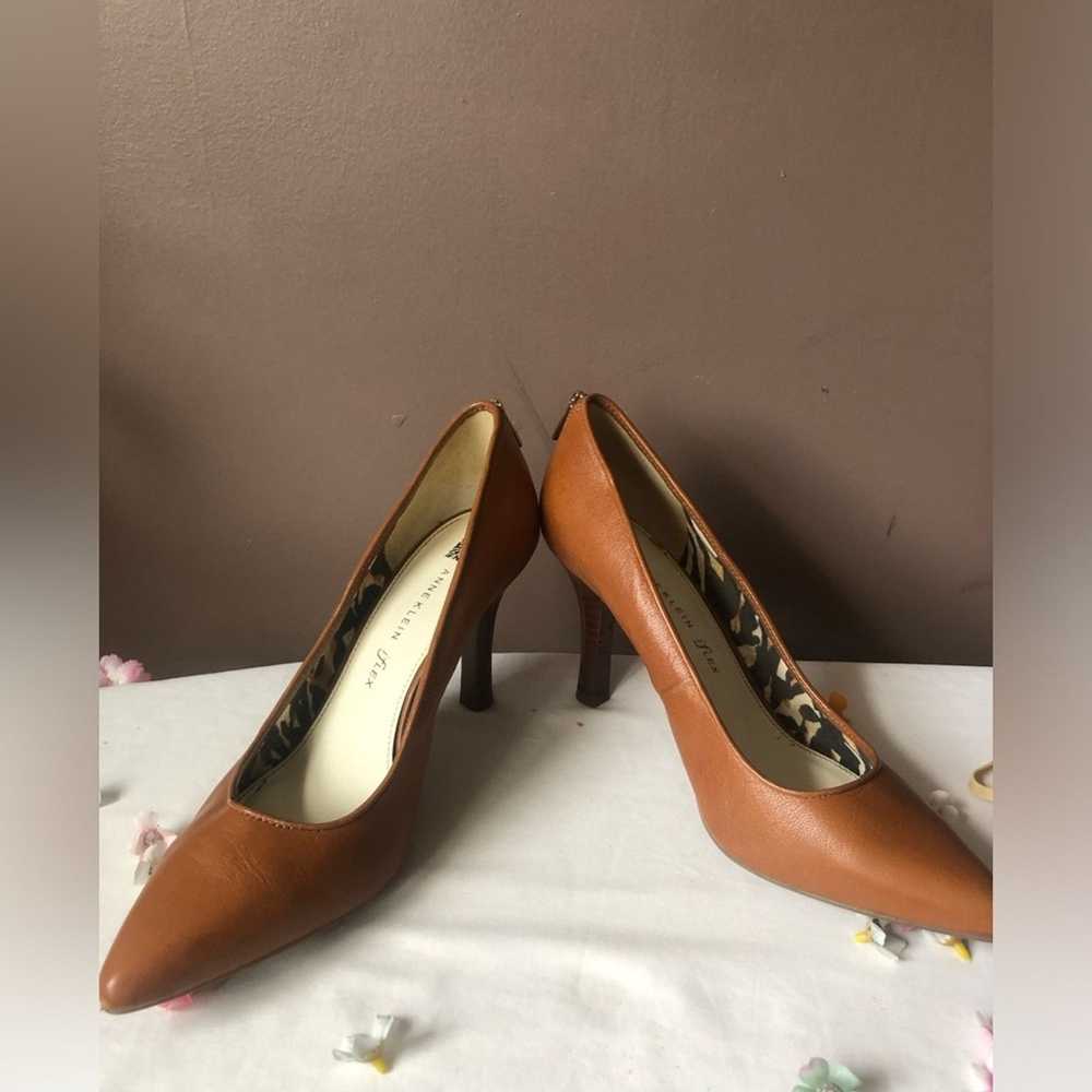 Anne Klein Size 11 heel Pumps shoes brown Ann Kle… - image 12