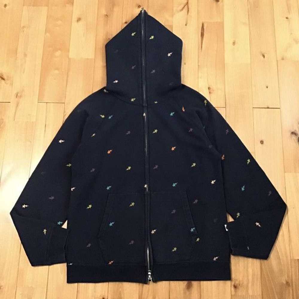 Bape × Nigo BAPE Sta full zip hoodie a bathing ap… - image 1