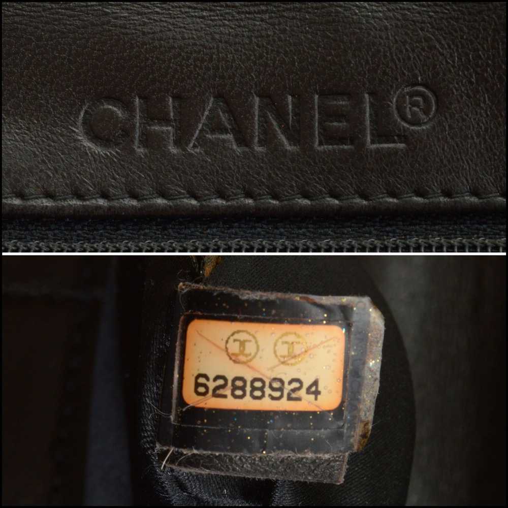 Chanel RDC14063 CHANEL Dark Brown Lambskin Mademo… - image 3