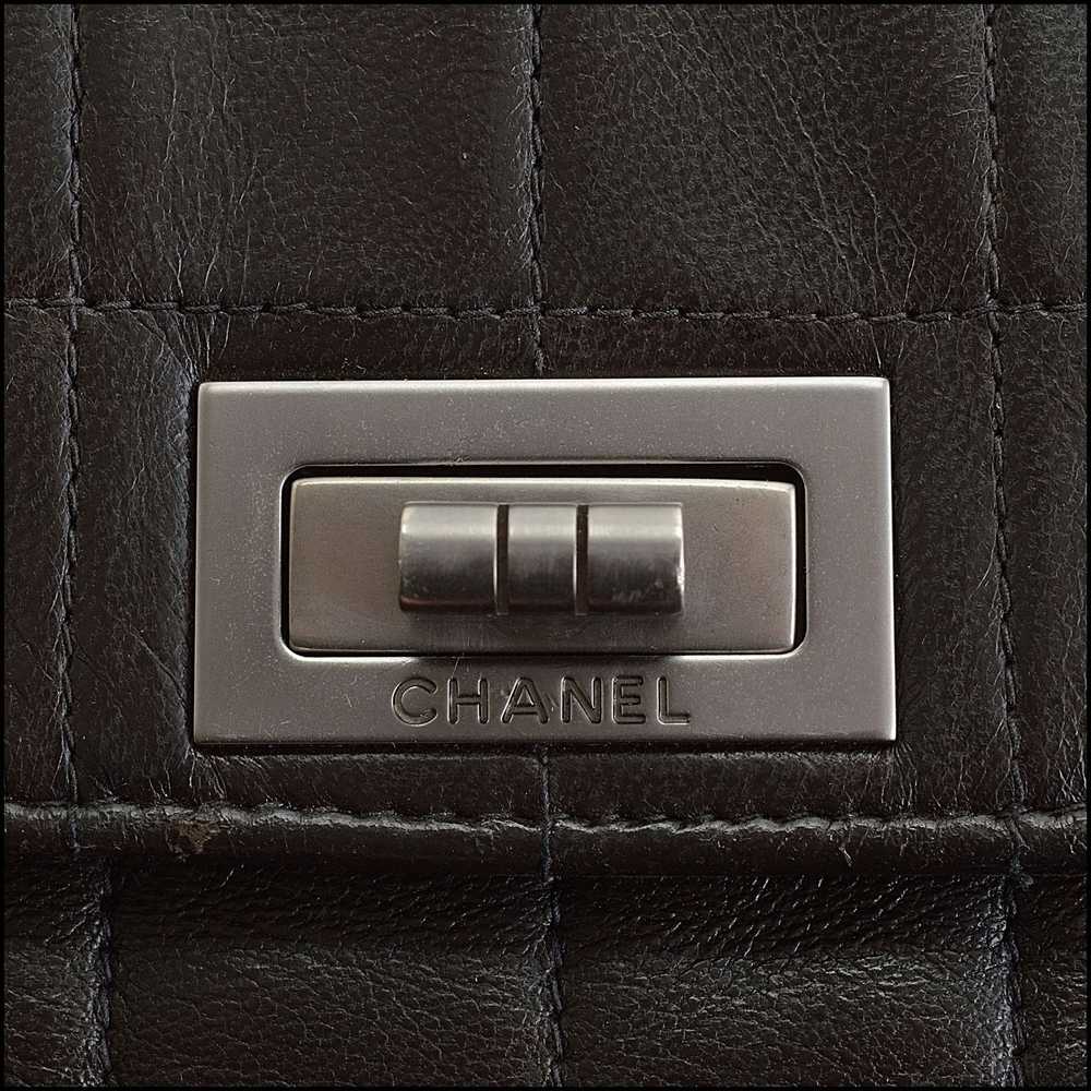 Chanel RDC14063 CHANEL Dark Brown Lambskin Mademo… - image 8