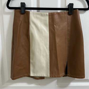 Other VESTIQUE Faux Leather Mini Skirt Women’s si… - image 1