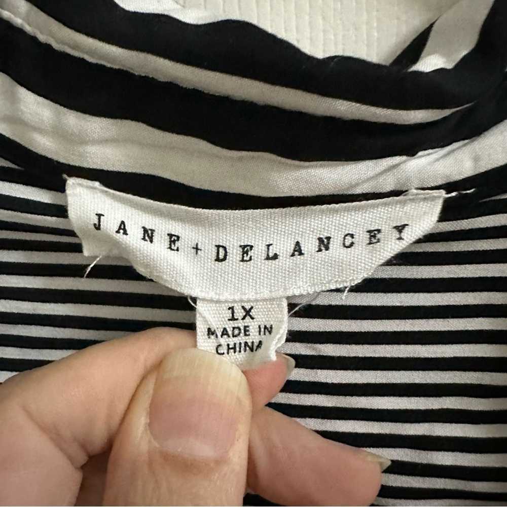 Other Jane + Delancey White and Black Stripe Butt… - image 2